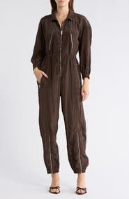 A.L.C. Gavin Taffeta Jumpsuit