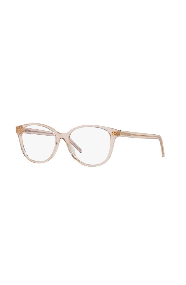 Saint Laurent 54mm Round optical glasses, Main, color, Pink