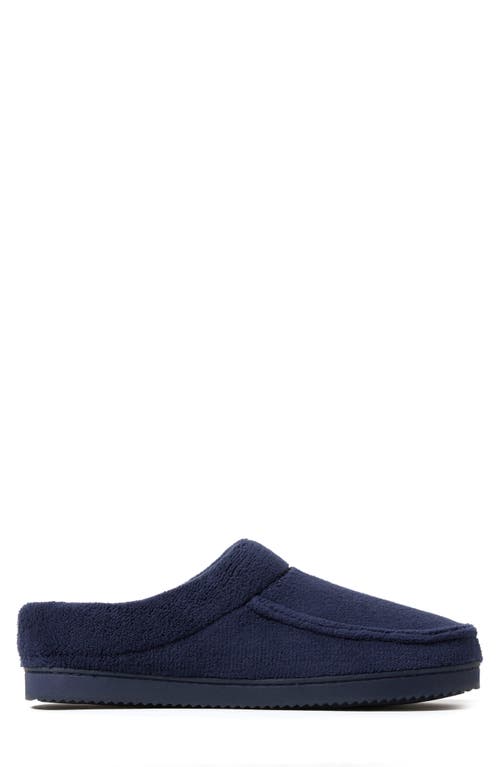 Dearfoams Corby Terry Clog Slipper In Blue