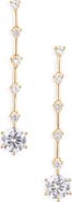 NORDSTROM RACK CZ Linear Drop Earrings