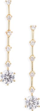 NORDSTROM RACK CZ Linear Drop Earrings
