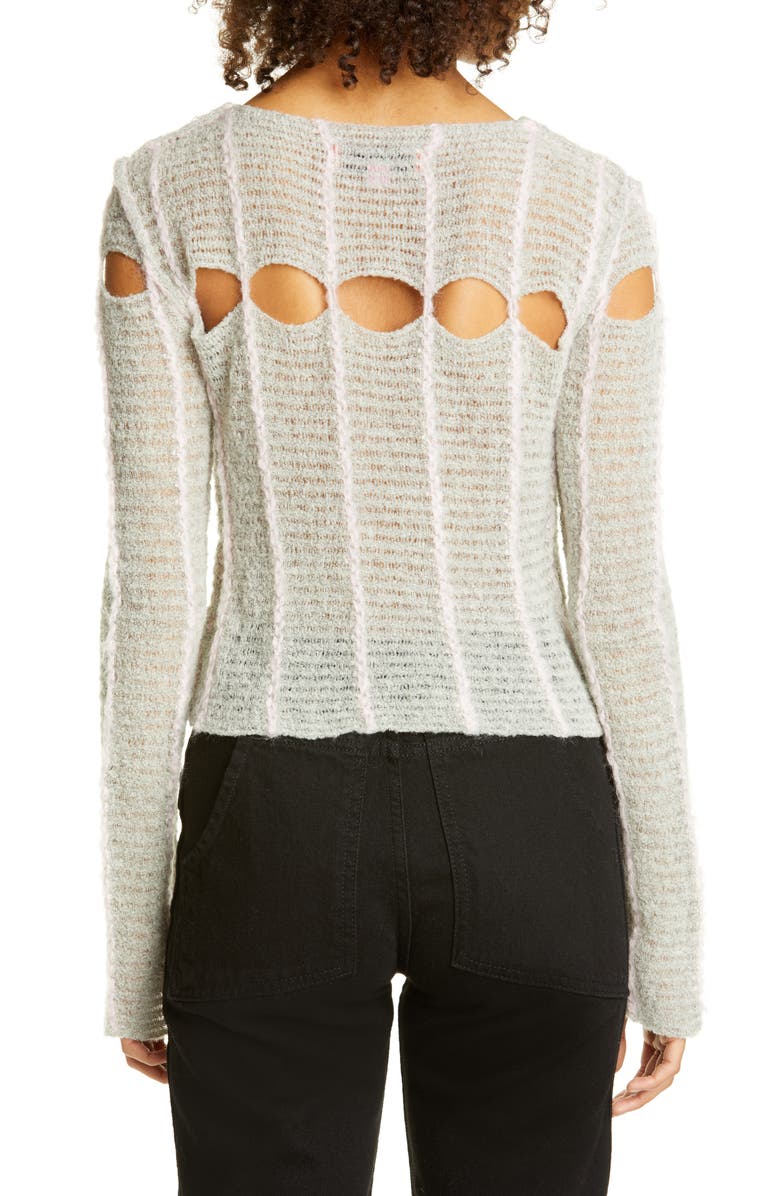 Eckhaus Latta Peaking Light Sweater, Alternate, color,