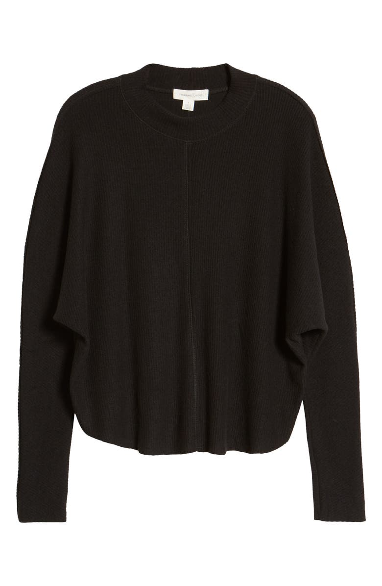 Treasure & Bond Mock Neck Rib Pullover, Alternate, color,