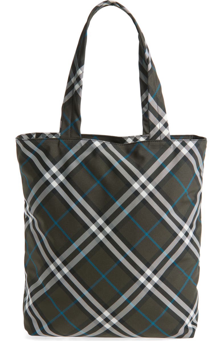 Burberry Classic Check Twill Tote, Alternate, color,