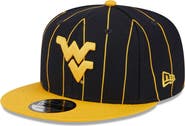New Era Men's New Era Navy/Gold West Virginia Mountaineers Vintage 9FIFTY Snapback Hat