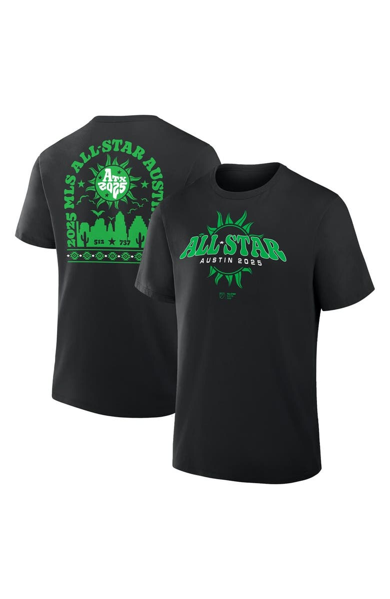 FANATICS Men's Fanatics  Black 2025 MLS All-Star Game Austin T-Shirt, Alternate, color, Black