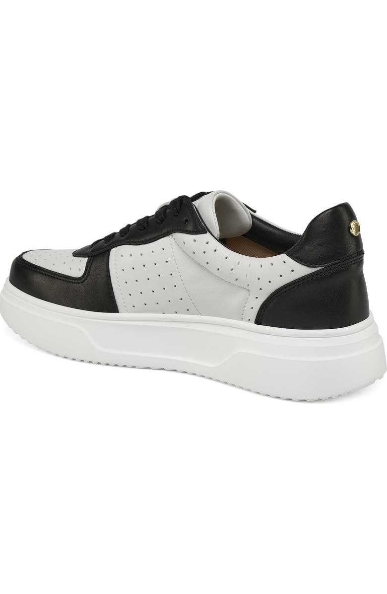 JSlides Footwear Felix Platform Sneaker, Alternate, color, Black White