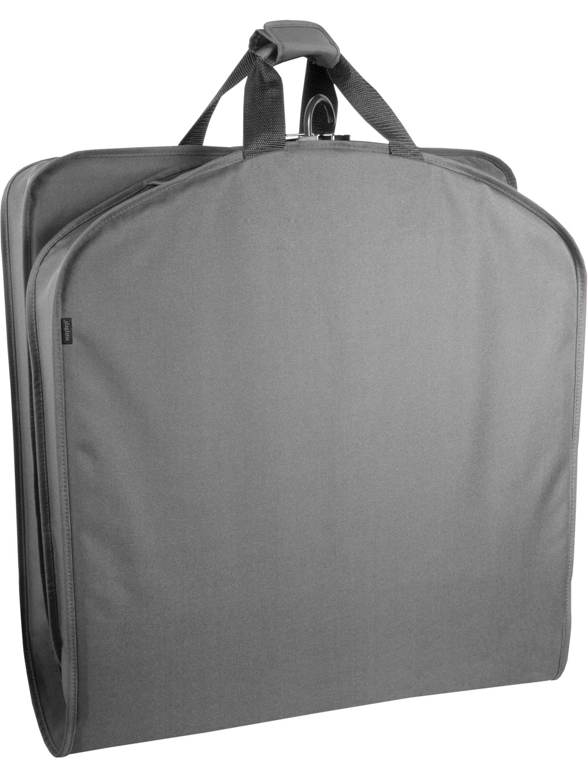 Wallybags 52" Deluxe Travel Garment Bag, Main, color, Grey