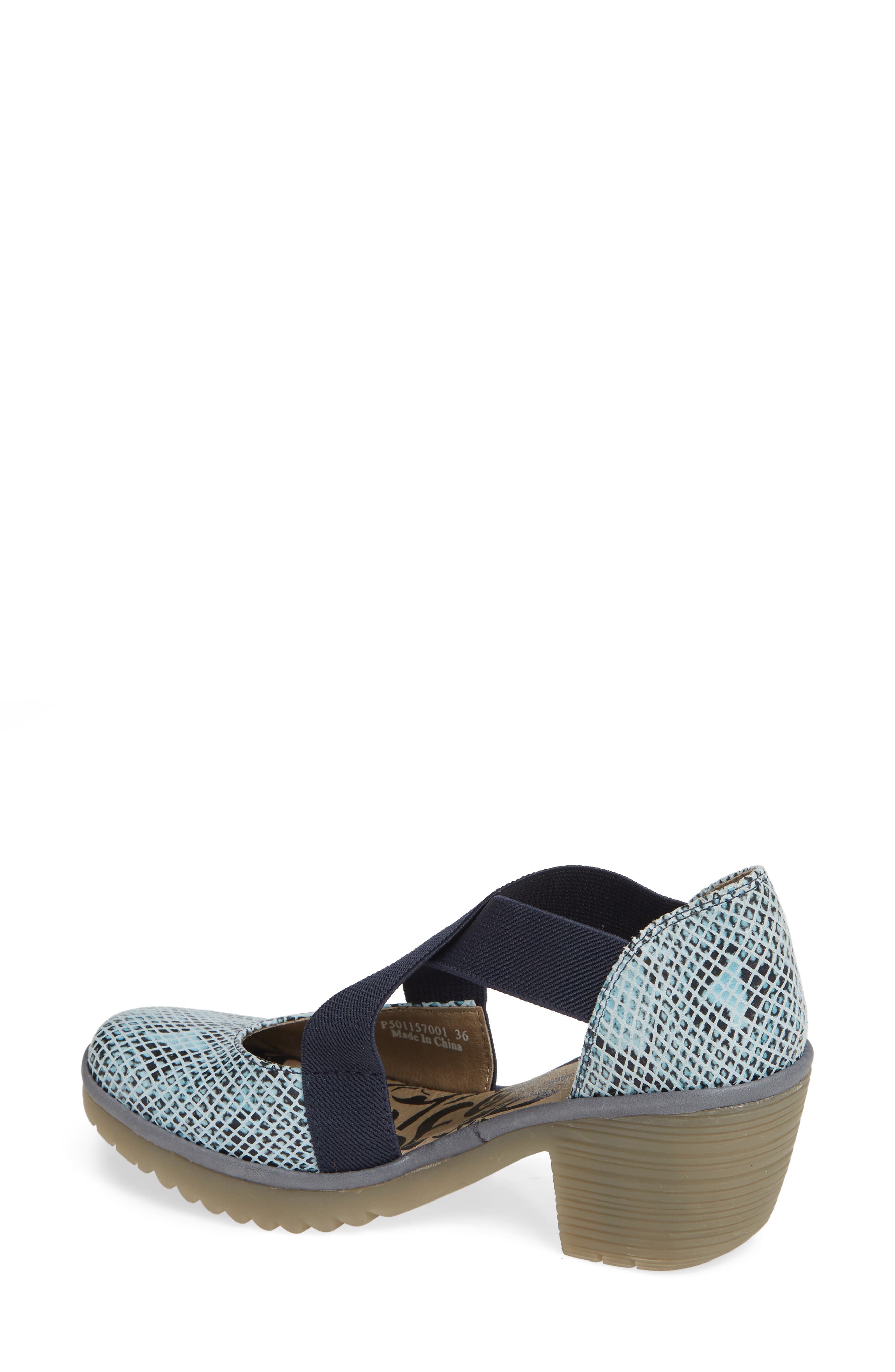 Wodi Pump, Alternate, color, BLUE SNAKE PRINT LEATHER