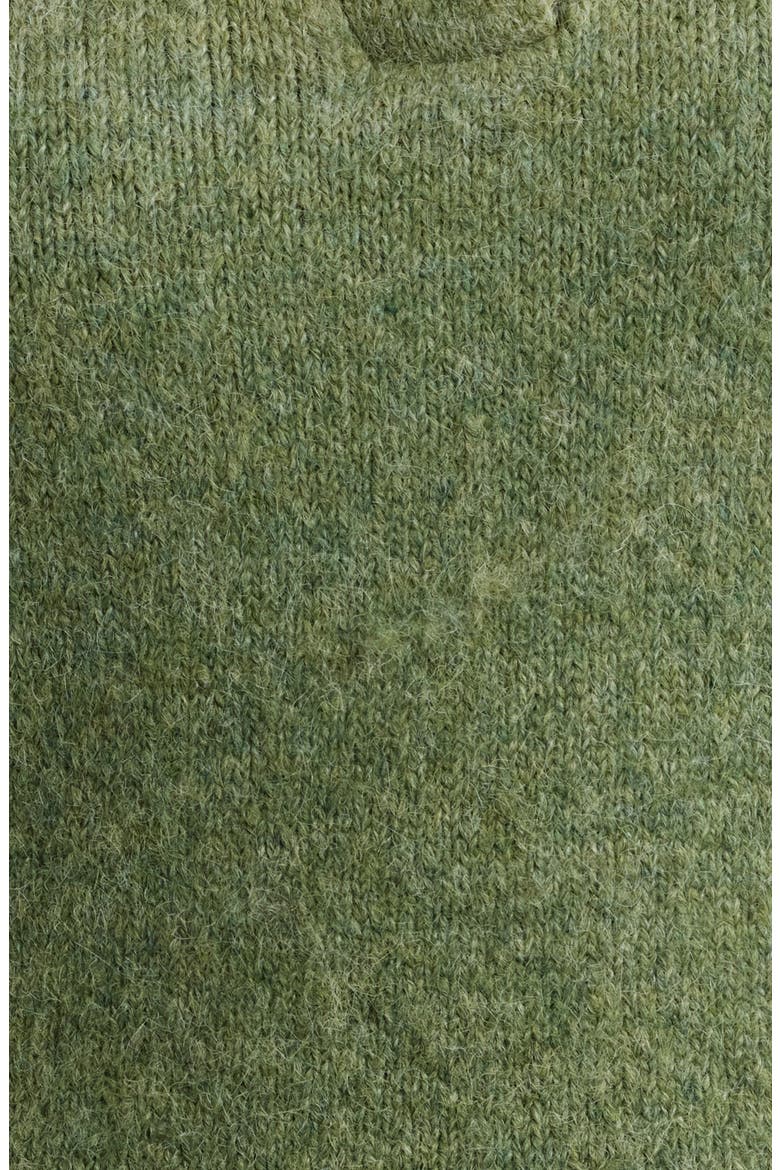 Charlene Short Sleeve Polo Sweater, Alternate, color, OLIVE