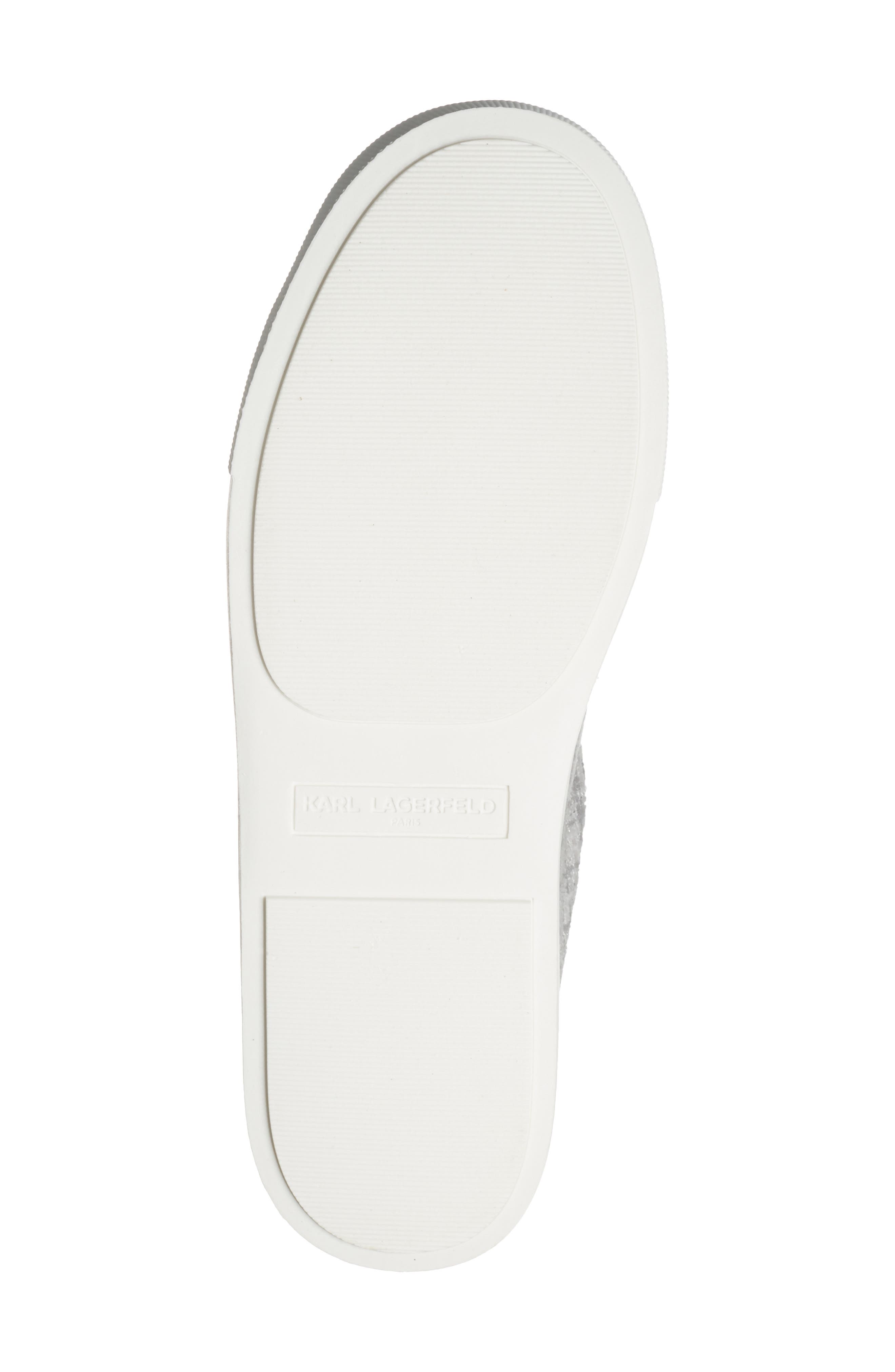 KARL LAGERFELD PARIS Cammy Sneaker Mule, Alternate, color, Grey