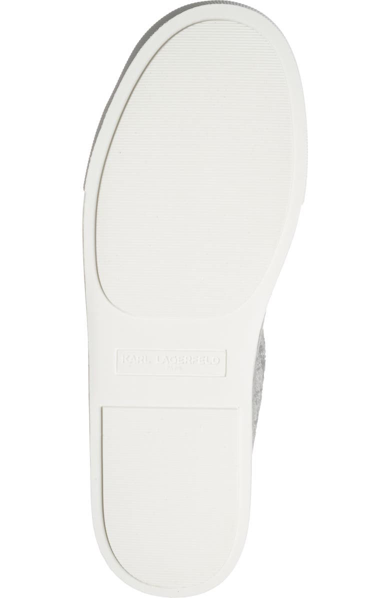 KARL LAGERFELD PARIS Cammy Sneaker Mule, Alternate, color, Grey