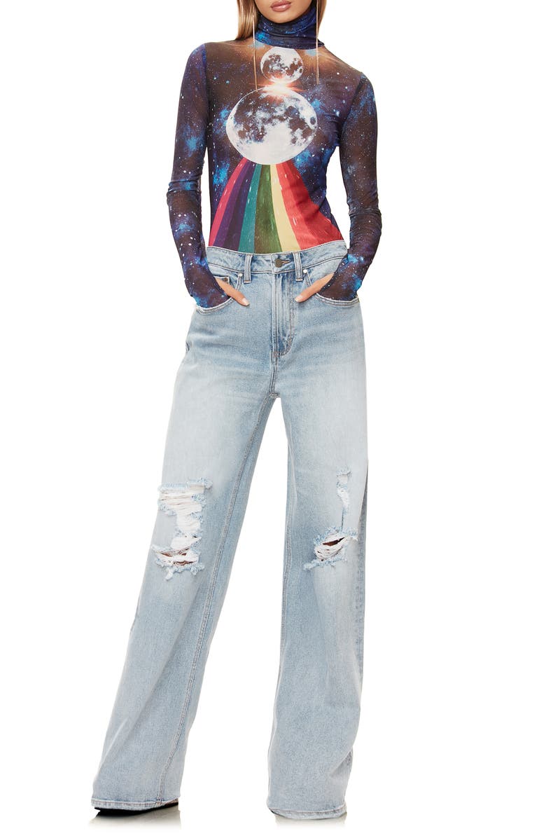 AFRM Zadie Semi Sheer Turtleneck, Alternate, color,