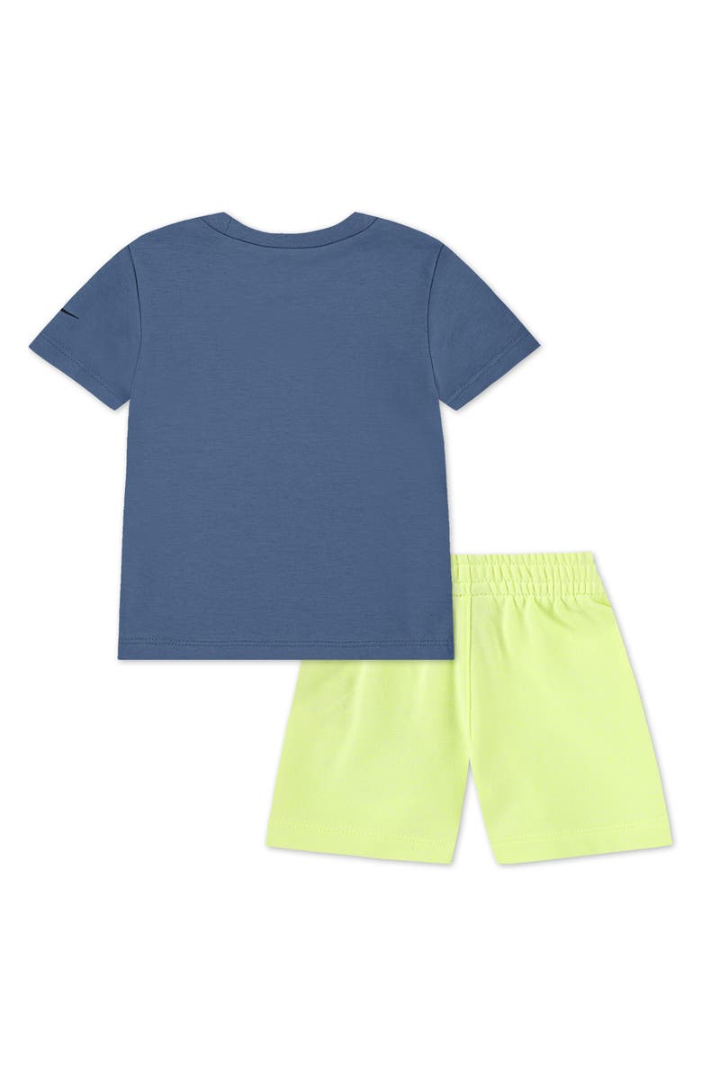 3 Brand Vertical Graphic T-Shirt & Shorts Set, Alternate, color, 3Brand Medium Blue