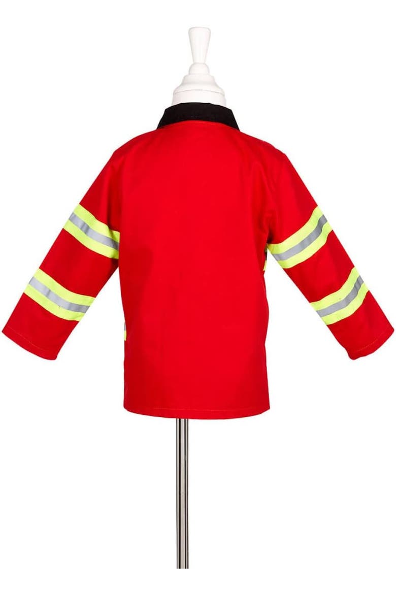 Fireman Costume Set for Children, Includes Accessories, Alternate, color, Red