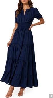 BY DESIGN Rio Crepe Maxi Dress