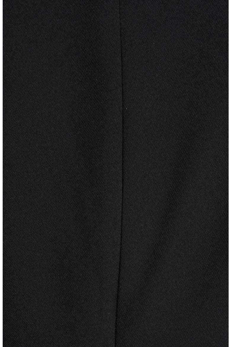 Long Sleeve Shawl Collar Tuxedo Jumpsuit, Alternate, color, BLACK