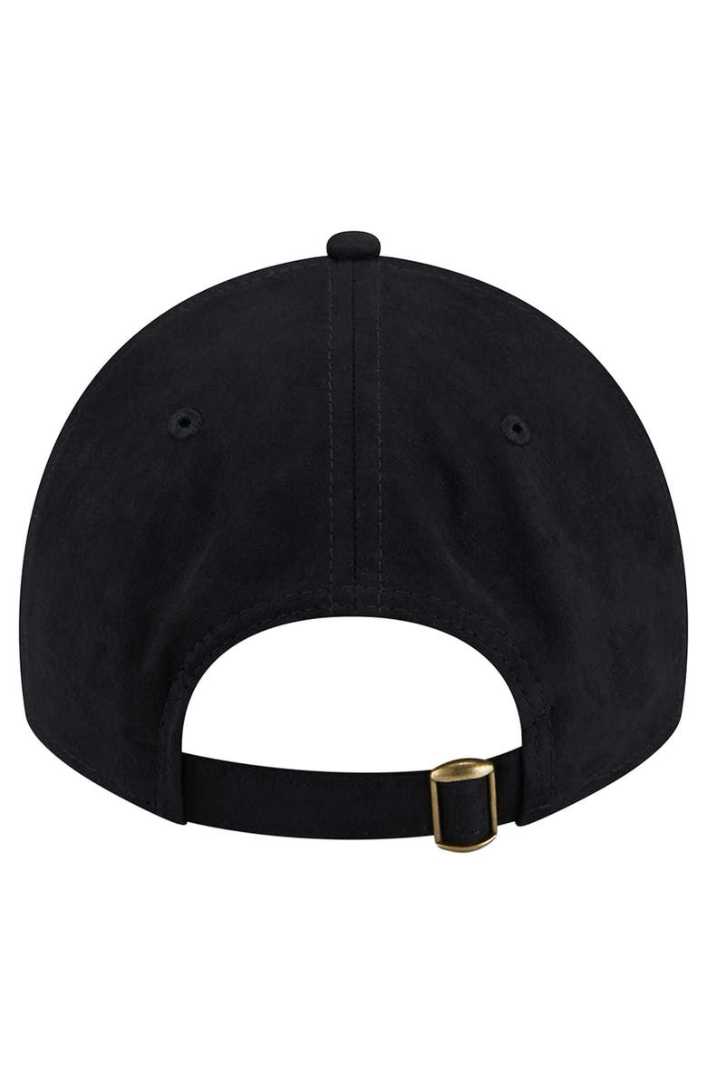 New Era Women's New Era Black Chicago Bulls Sport Night Suede Patch 9TWENTY Adjustable Hat, Alternate, color,