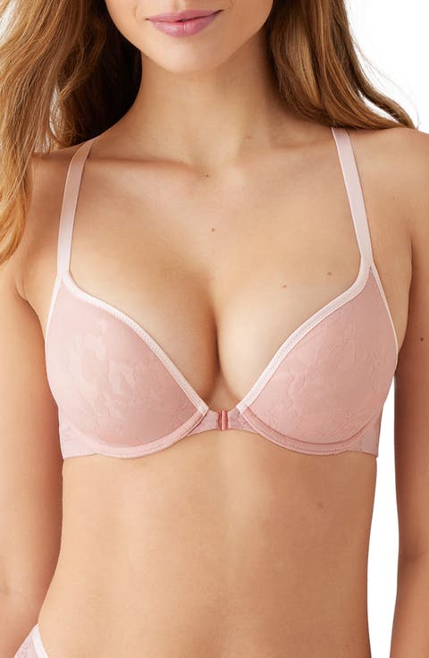 Shadow Scene Push-Up Racerback Bra