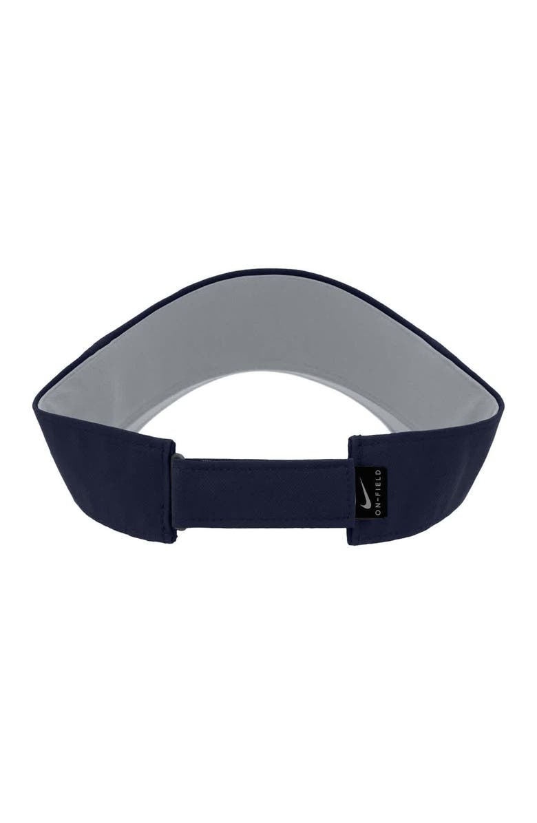 Nike Men's Nike Navy UConn Huskies 2025 On-Field Ace Performance Adjustable Visor, Alternate, color, Navy