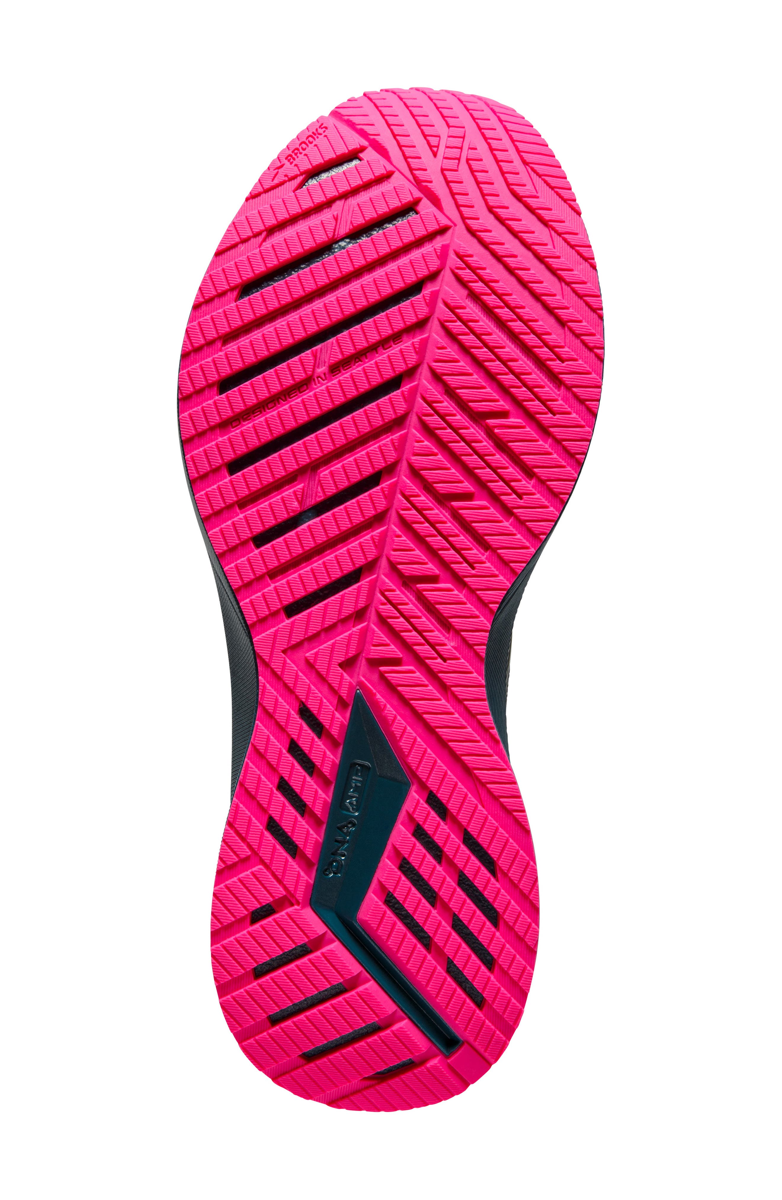 Levitate StealthFit 5 Running Shoe, Alternate, color, BLACK/ BLUE/ PINK