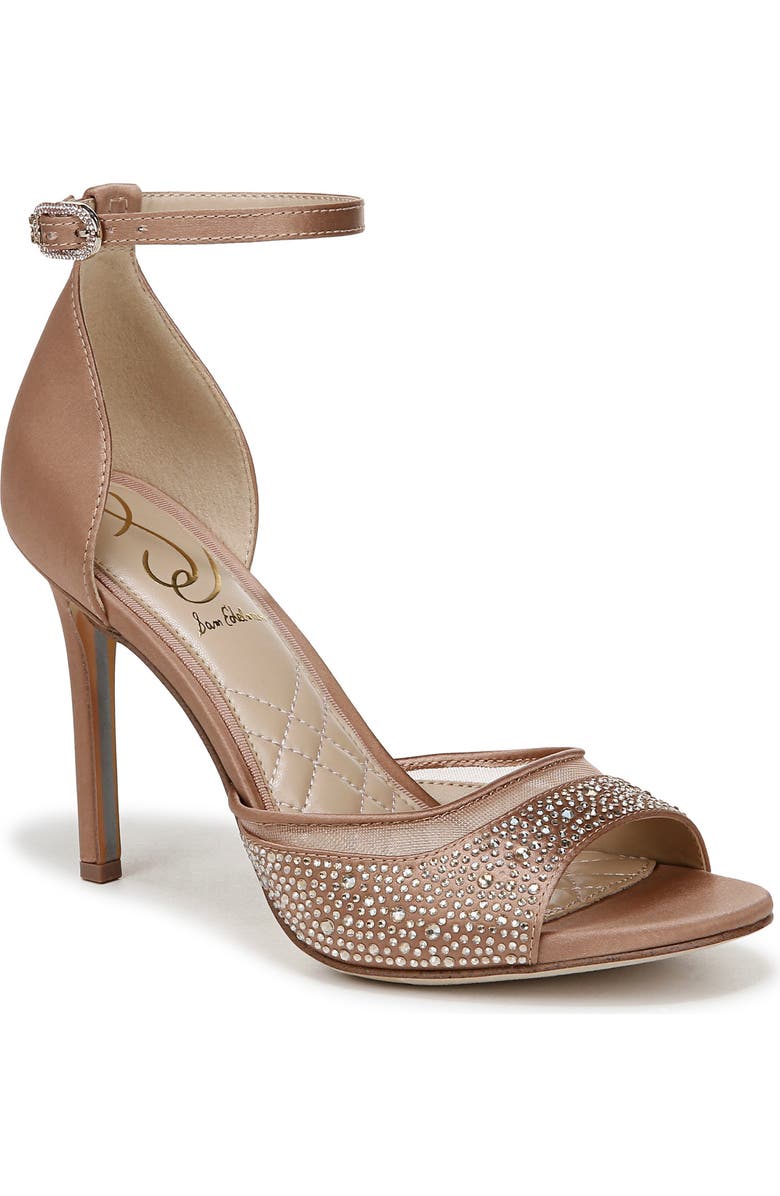 Sam Edelman Krissa Ankle Strap Sandal, Main, color, Prairie Sand