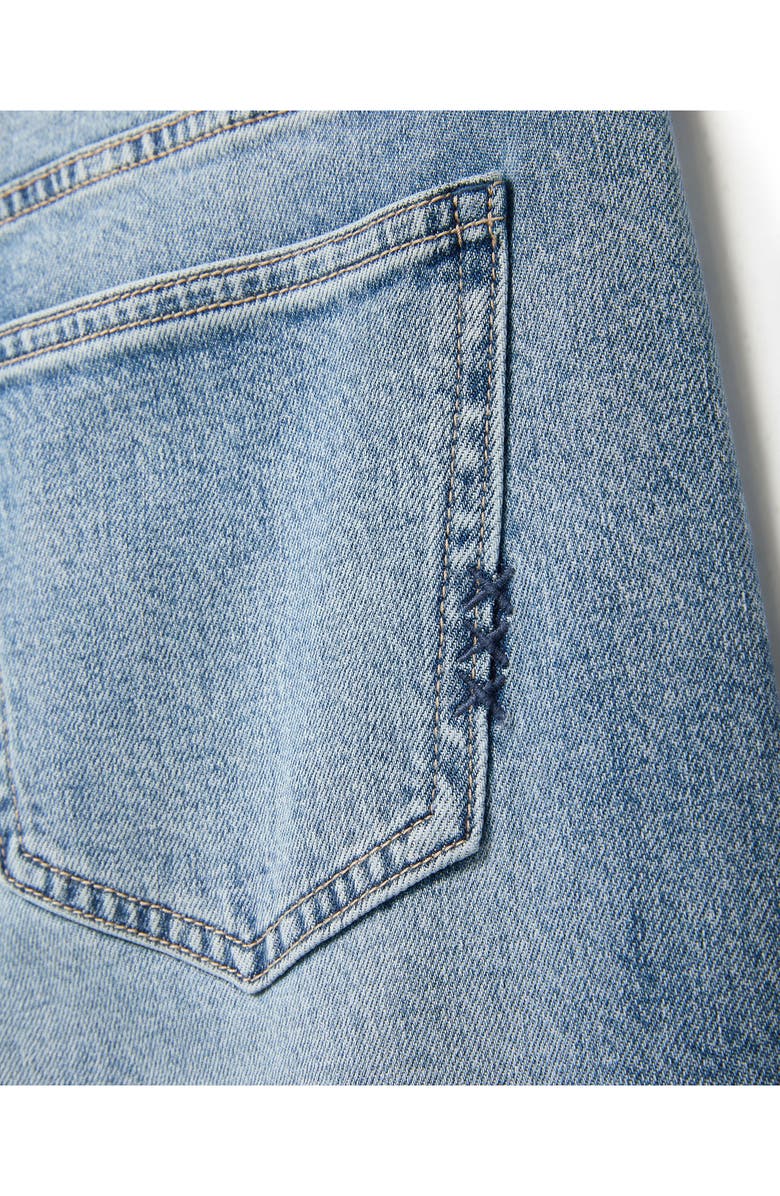 Scotch & Soda The Wave High Waist Wide Leg Jeans, Alternate, color, Williamsburg