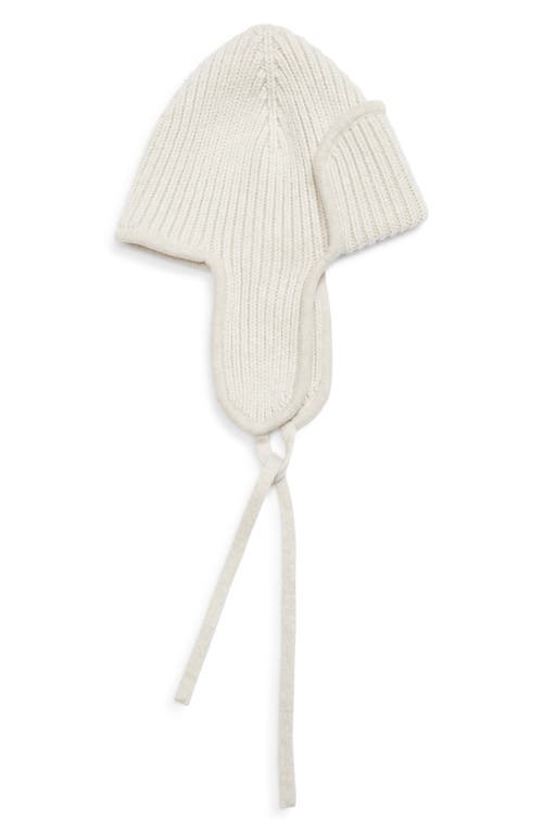 Johnstons Of Elgin Dewar Deer Stalker Cashmere Beanie In Lunan Sand Q26301