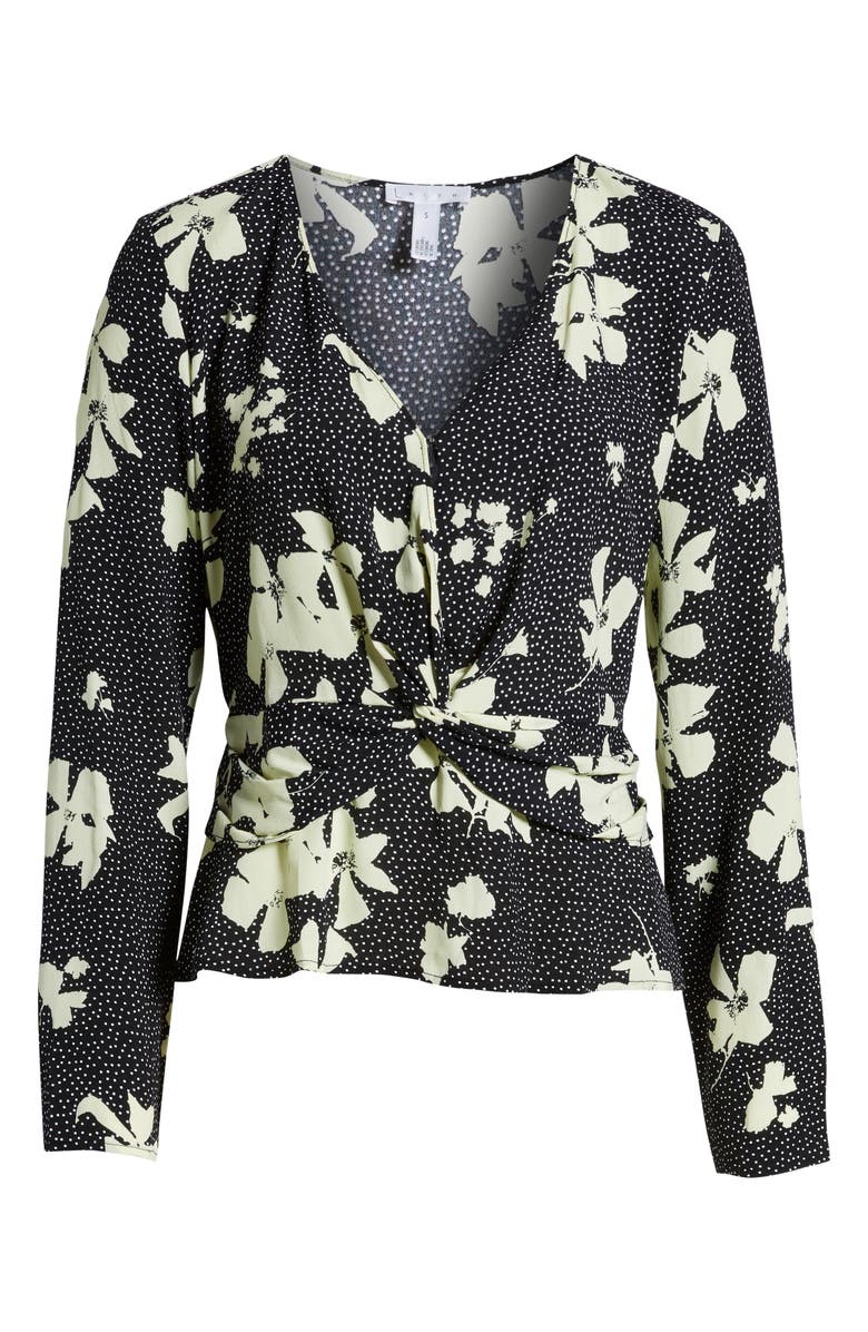 Leith Knot Peplum Top, Alternate, color,