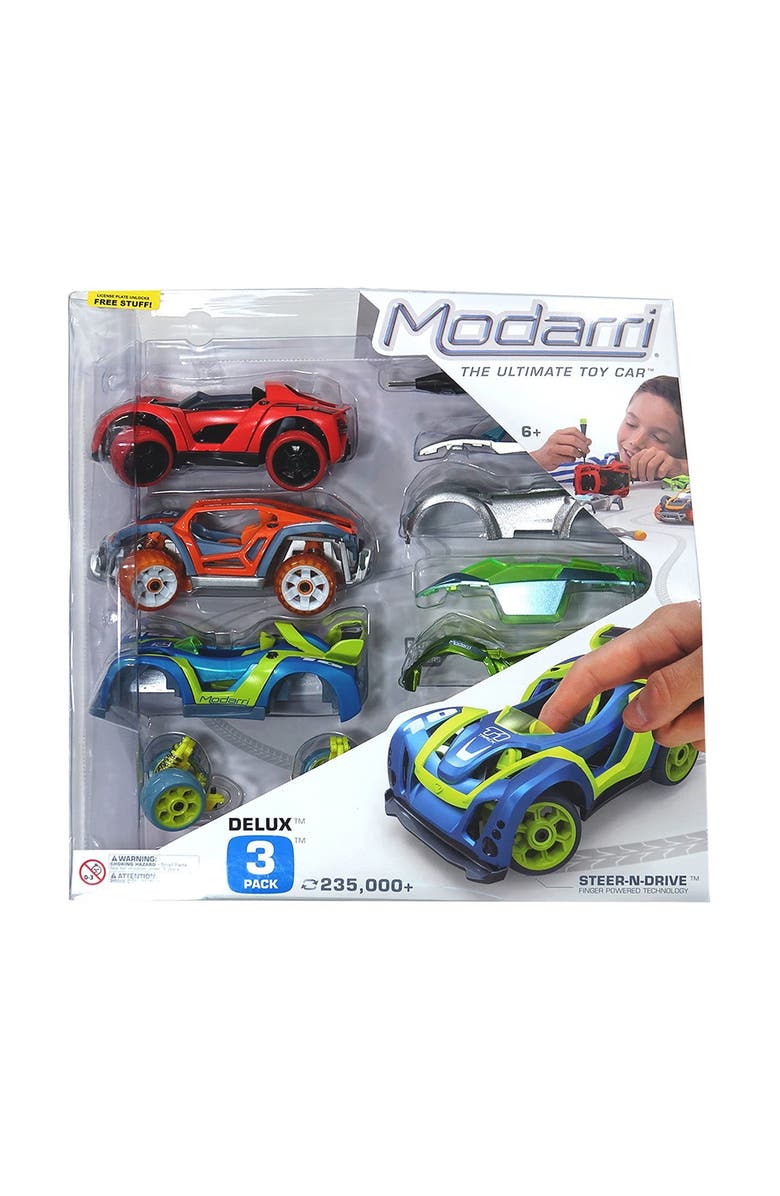 Modarri Deluxe Car 3 Pack, Ages 6+, Main, color, Multicolored