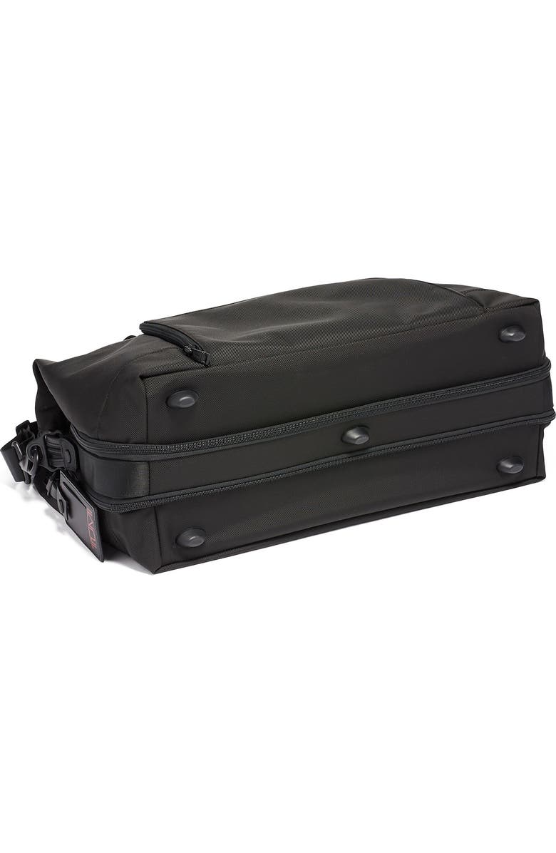 TUMI Alpha 3 Double Expansion Satchel, Alternate, color, Black