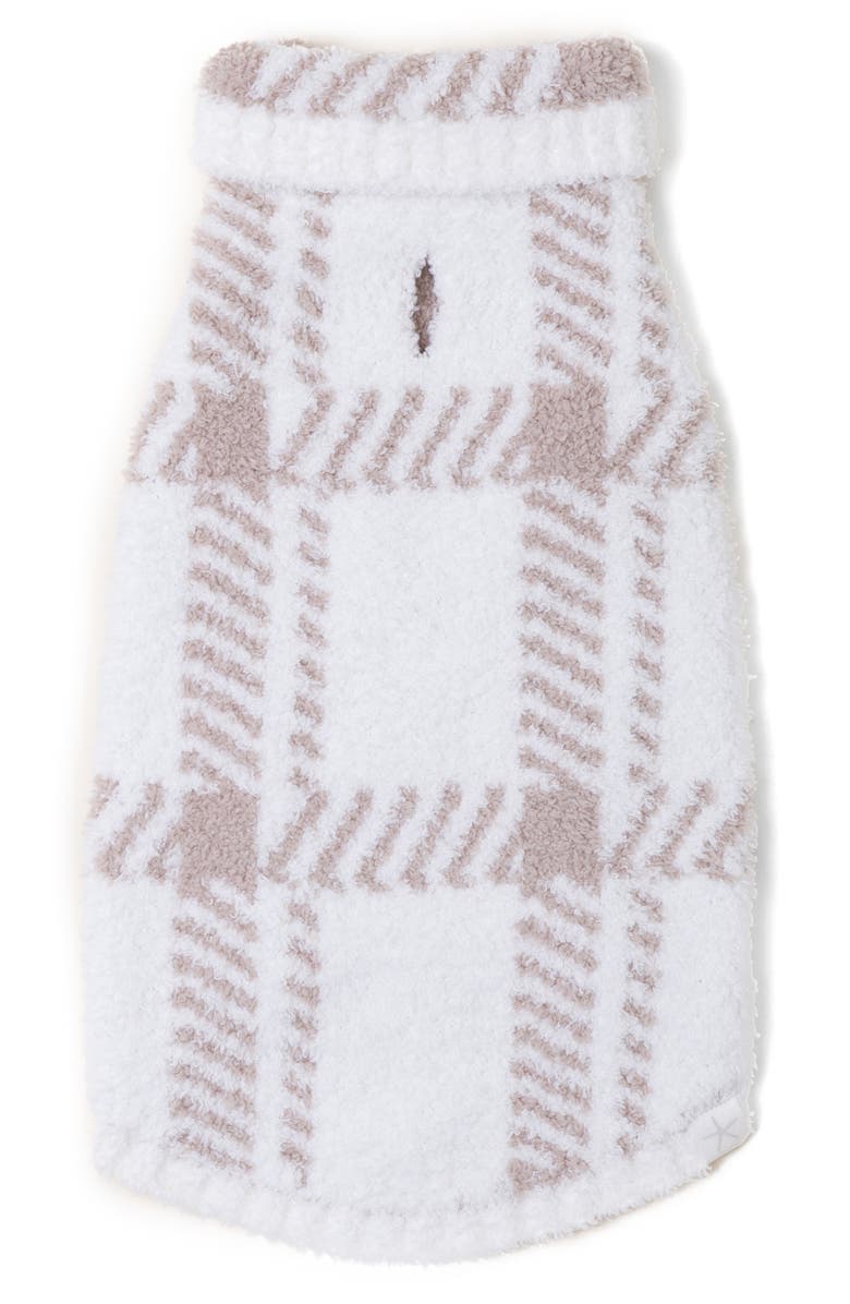 Barefoot Dreams<sup>®</sup> CozyChic<sup>®</sup> Plaid Pet Sweater, Alternate, color, 