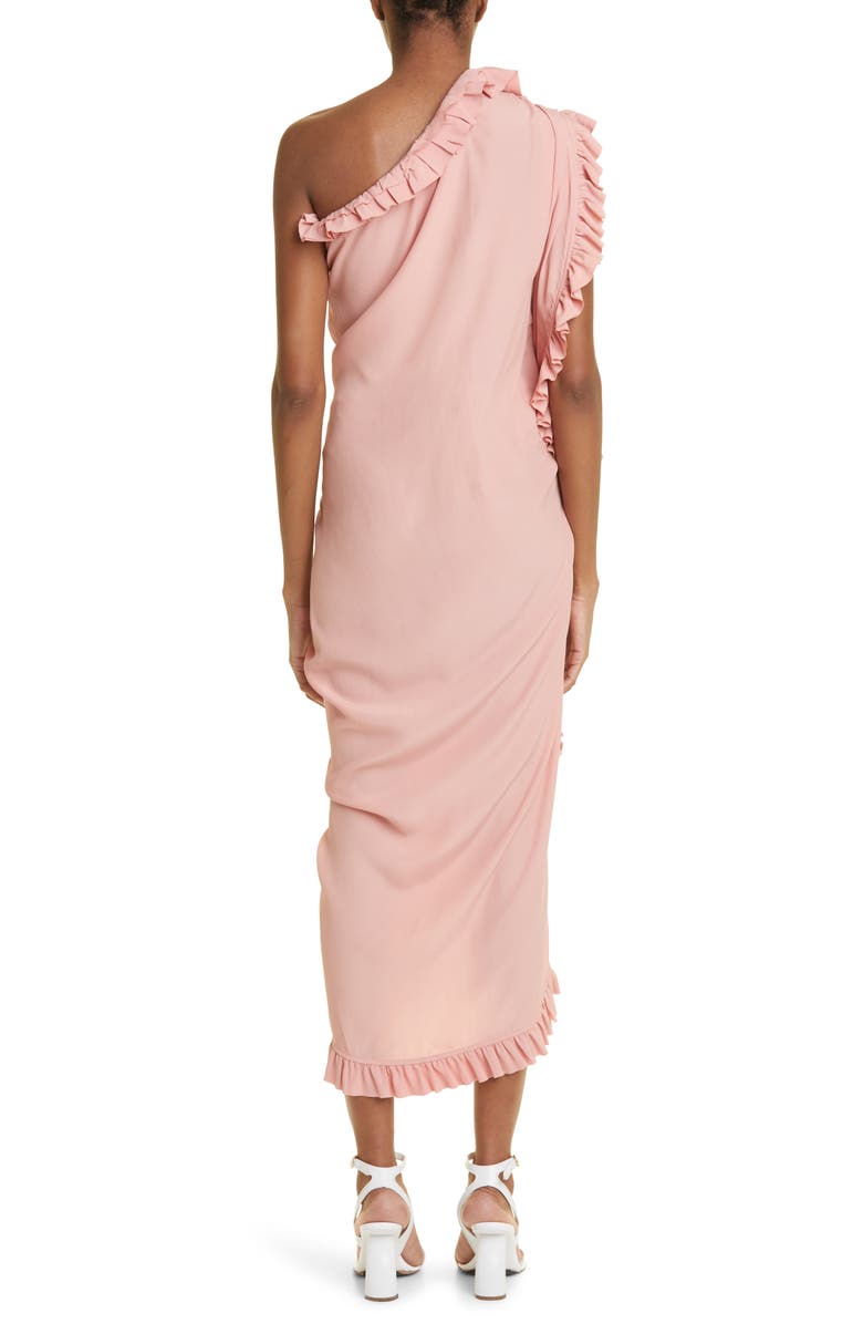 Dries Van Noten Dinas One-Shoulder Ruffle Dress, Alternate, color, 