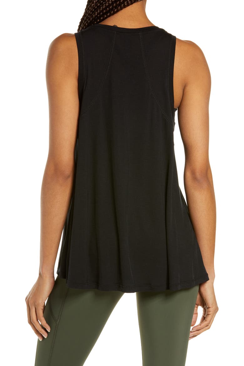 Easy Peazy Tank Top, Alternate, color, BLACK BLACK