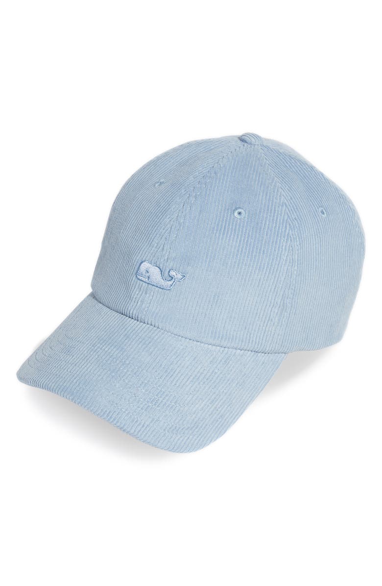 vineyard vines Corduroy Baseball Cap, Main, color, 