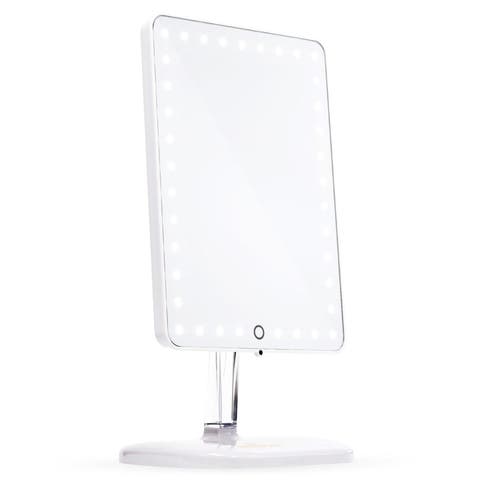 Touch Pro Led Makeup Mirror With Bluetooth Speakers, Speakerphone And Usb Charging