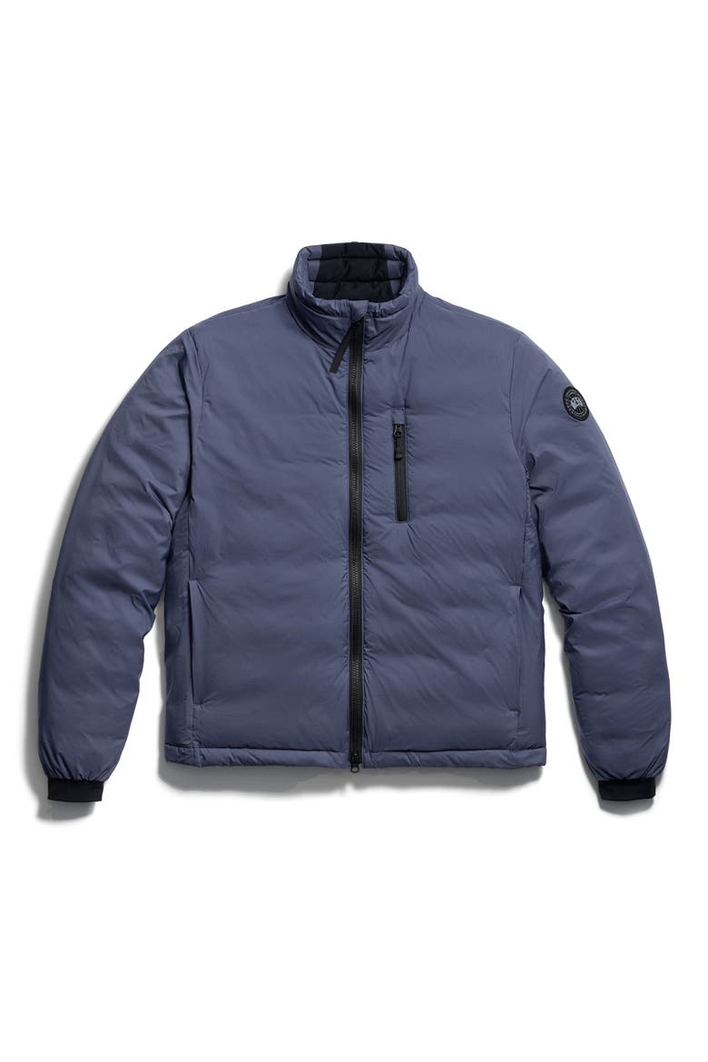 Lodge Packable 750 Fill Power Down Jacket, Main, color, DUSK BLUE