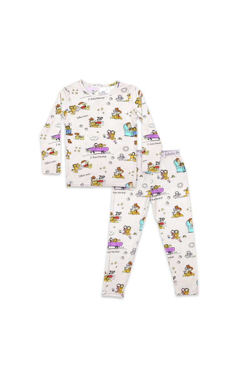 Bellabu Bear Kids' Garfield Friends Set of 2 Piece Pajamas, Main, color, Garfield Friends