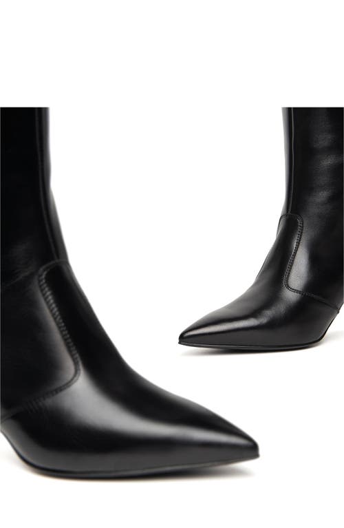 Nerogiardini Stretch Tall Boot In Animal Print