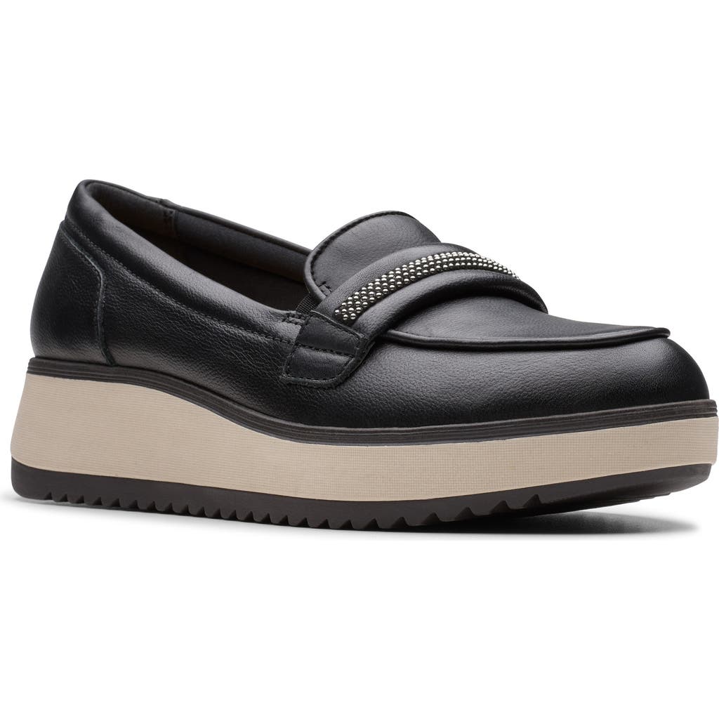 Clarks ® Zylah Shine Loafer In Black