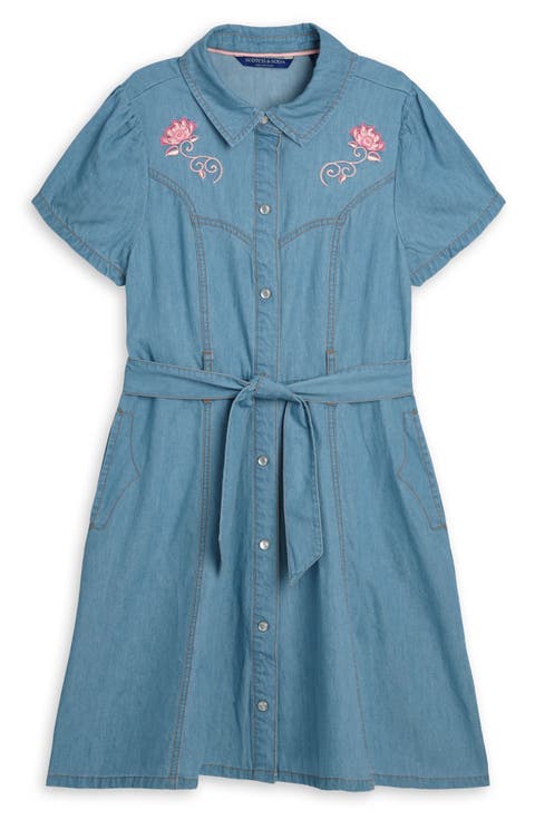 Kids' Western Denim Dress (Little Kid & Big Kid)