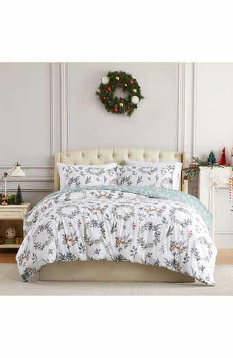 SOUTHSHORE FINE LINENS Happy Holiday's Oversize Holiday Duvet Set