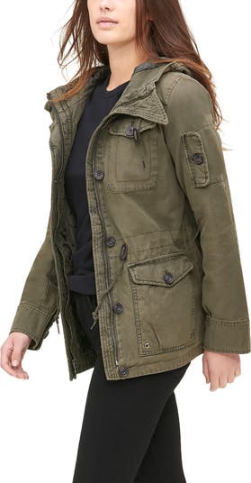 Hooded Military Jacket