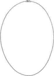 LANA 14K Gold Skinny Diamond Tennis Necklace