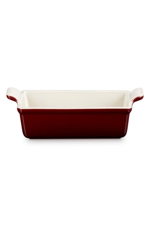 Le Creuset Stoneware Heritage Rectangular Dish In Rhone