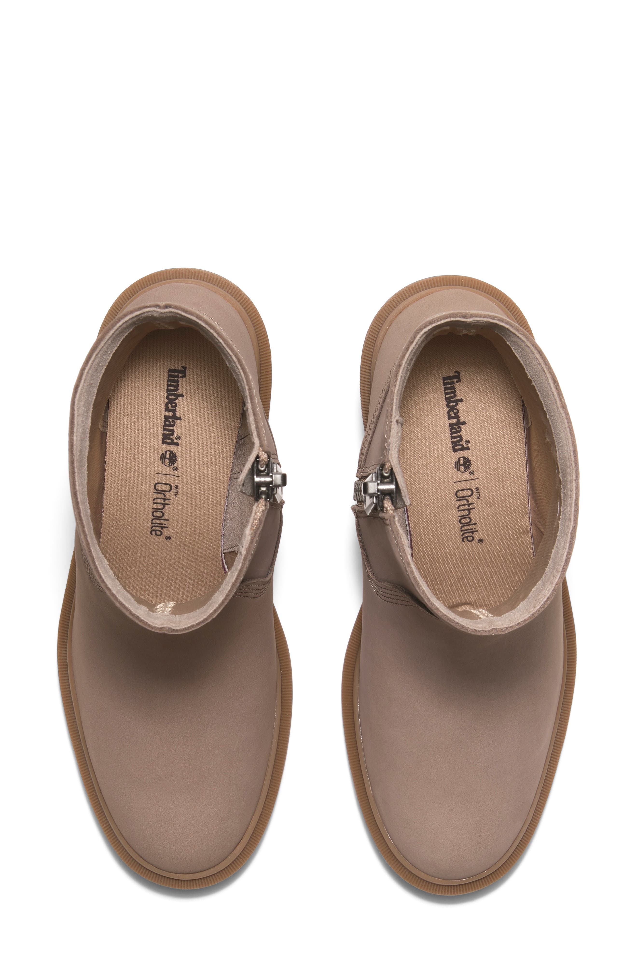 Timberland Allington Heights Bootie, Alternate, color, Taupe Nubuck