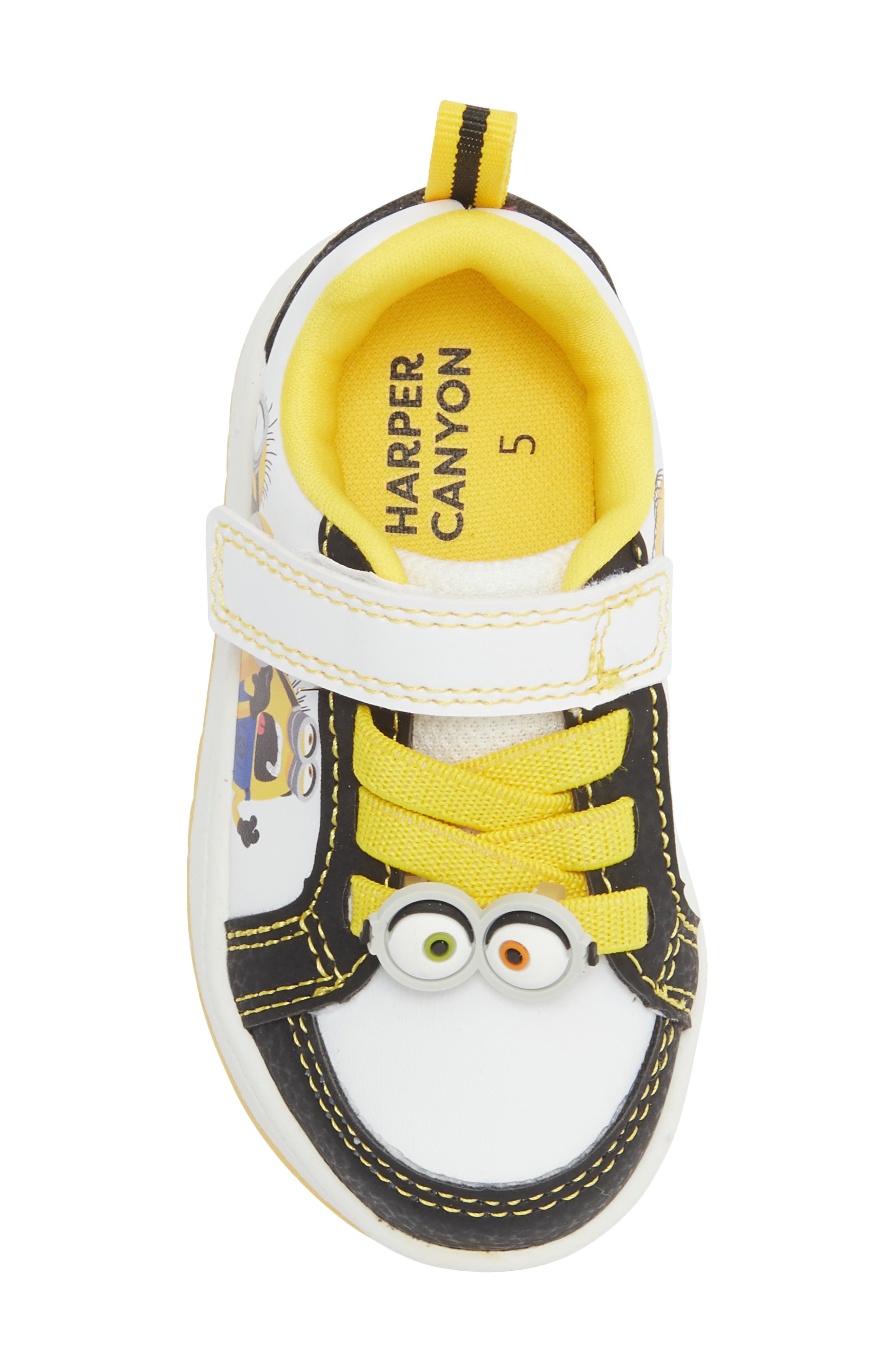 Kids' Court Sneaker, Alternate, color, YELLOW MULTI
