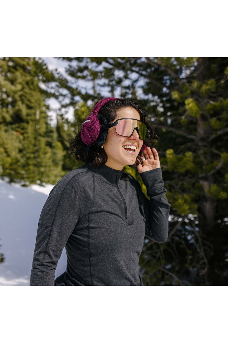Ear Muffin Earmuffs, Alternate, color, Black