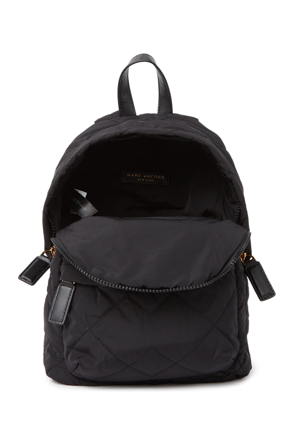 Marc Jacobs Quilted Nylon Mini Backpack, Alternate, color, 