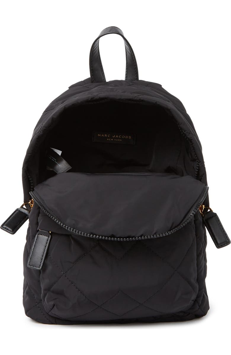Marc Jacobs Quilted Nylon Mini Backpack, Alternate, color,